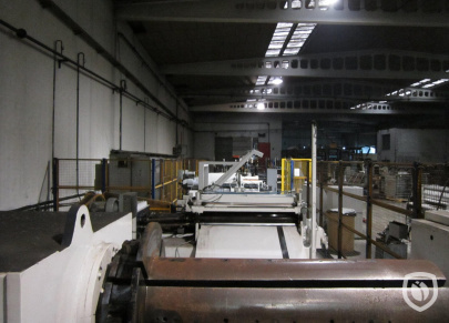 Delta 840 cut-to-length line for packaging steel