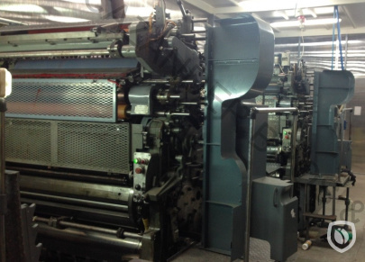 Crabtree Marquess 4036 two colour printing line with UV-oven