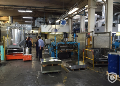 Mailander 466 coating line with LTG tunnel-oven