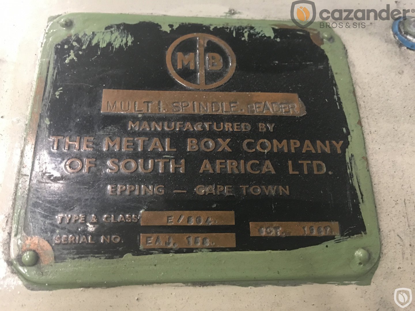 Metal Box E / 804