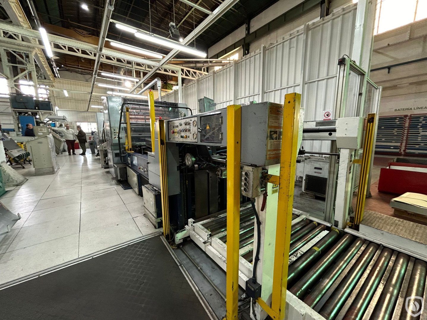 Crabtree 1290 tandem UV printing line