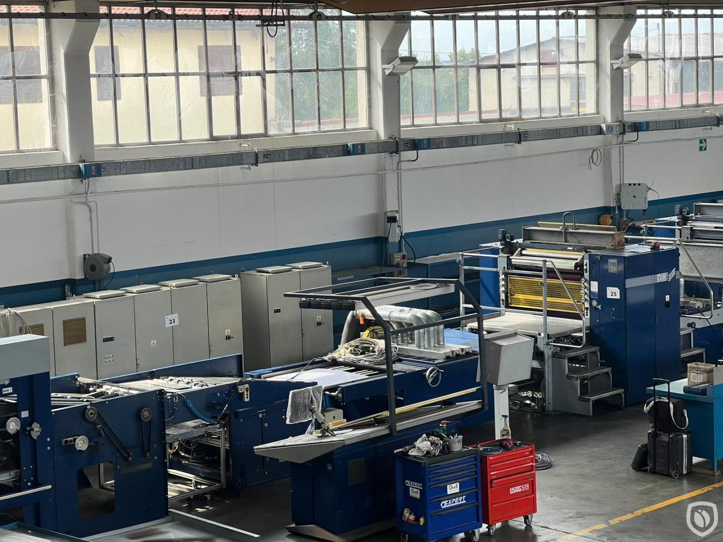 LTG Mailander 122 double color UV printing line