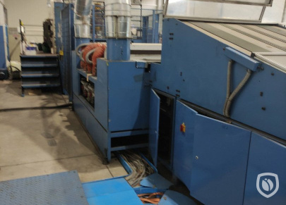 KBA METALSTAR type 1 printing line (2C) with IST UV-oven