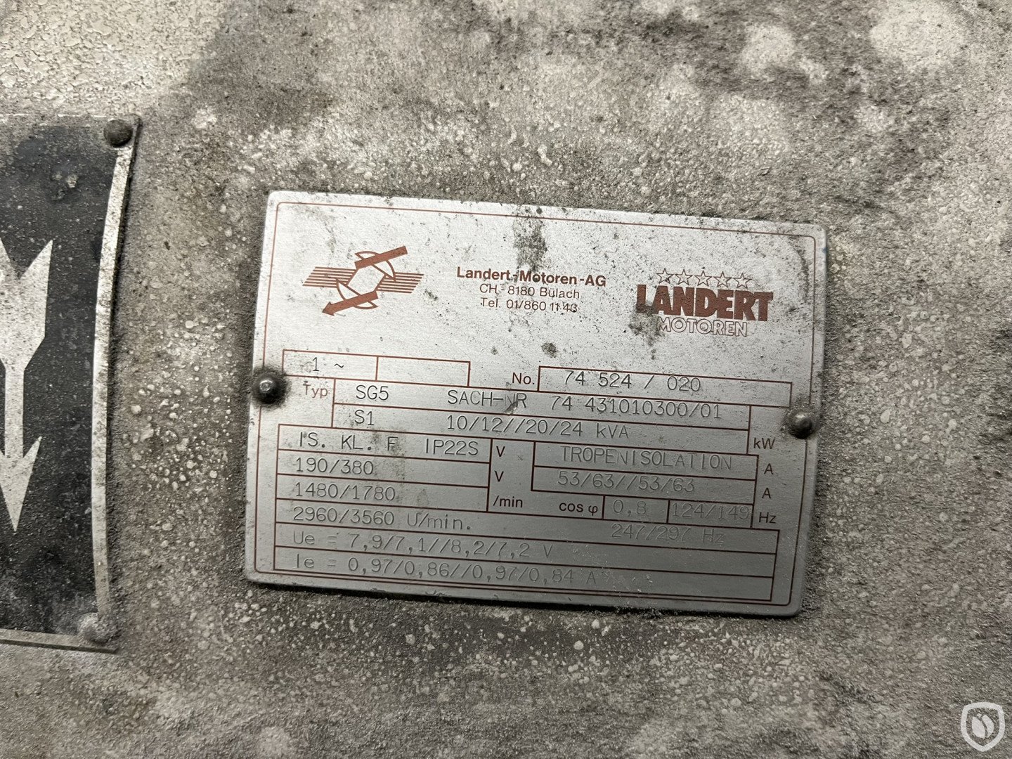 Landert rotary converter