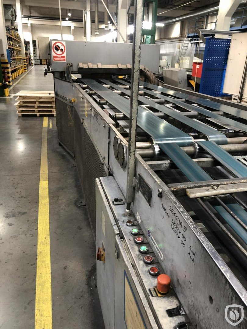 Mailander 121 single colour printing line with UV-oven