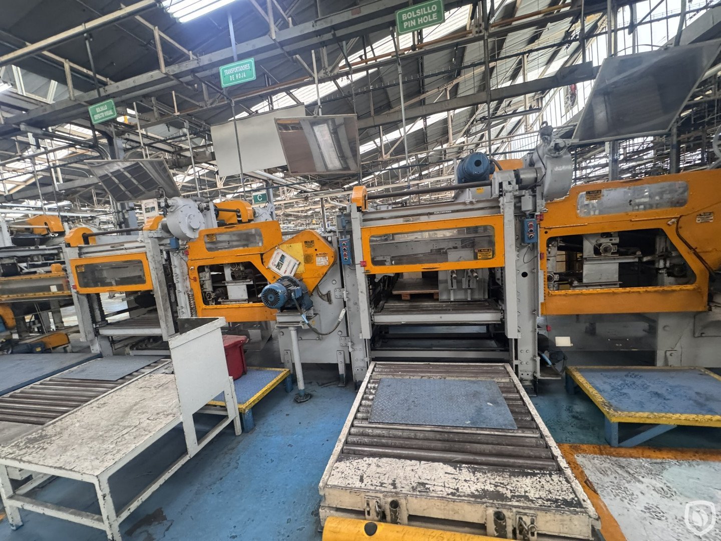 Littell BR3 coil cutting line